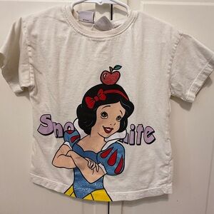 Disney Snow White Graphic Tee for Kids - White
